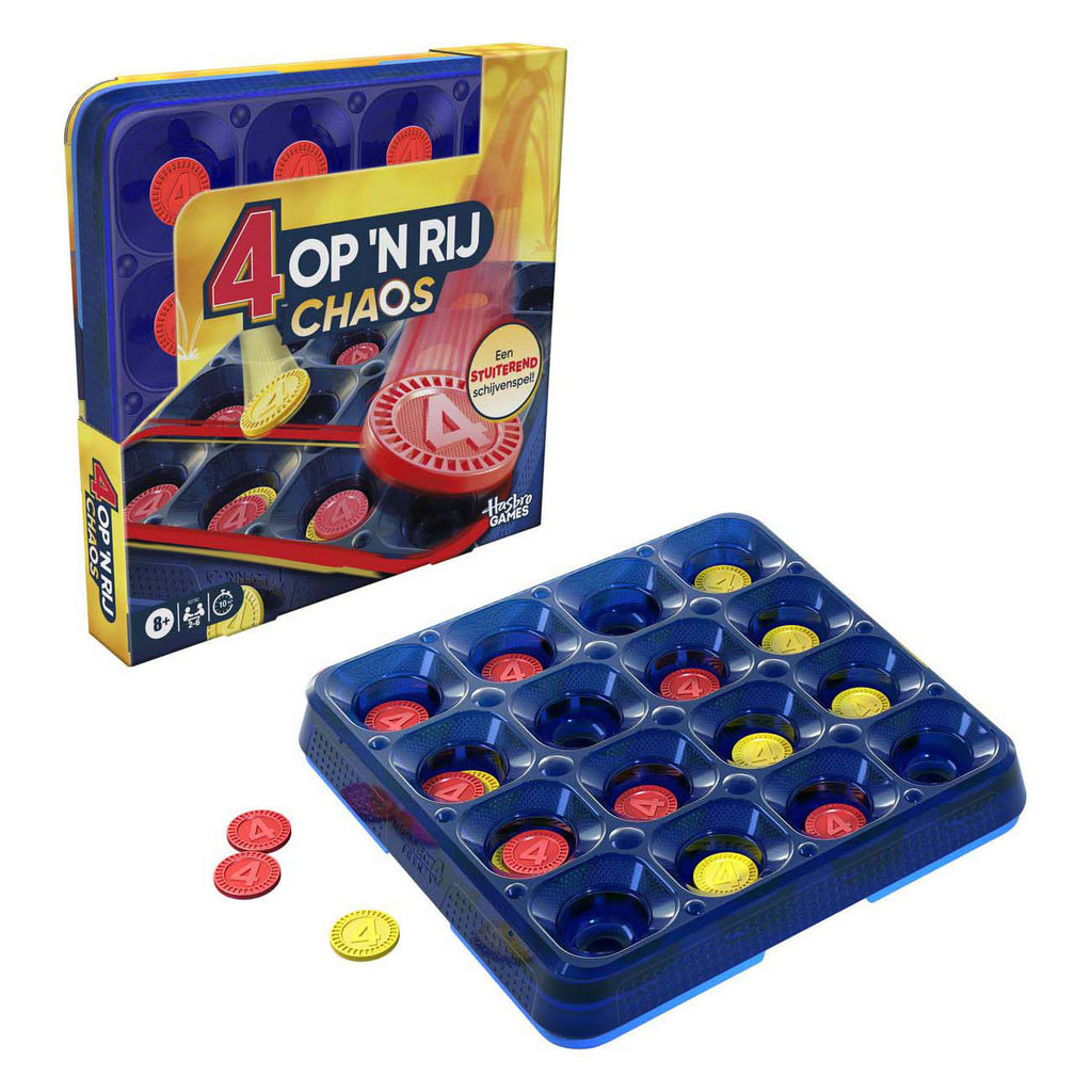 Hasbro 4 op een rij chaos