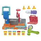 Play-Doh -Doh stempelen en zagen speelset - boetseerklei - kindergereedschap