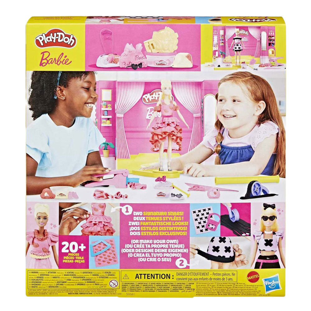 Play-Doh -Doh barbie designer fashion show - 6 kleipotjes