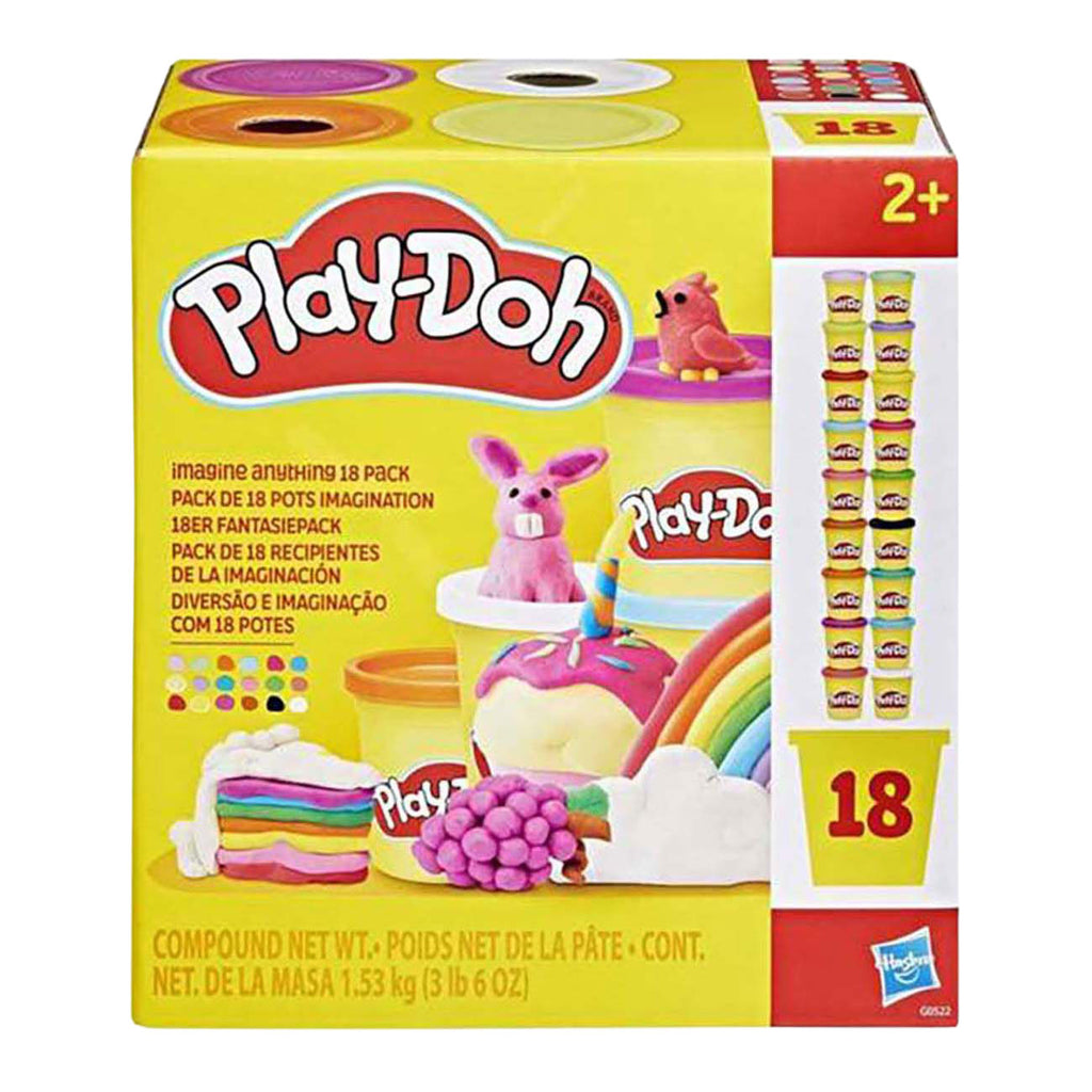 Play-Doh -Doh fantaseer maar raak - 18 kleipotjes