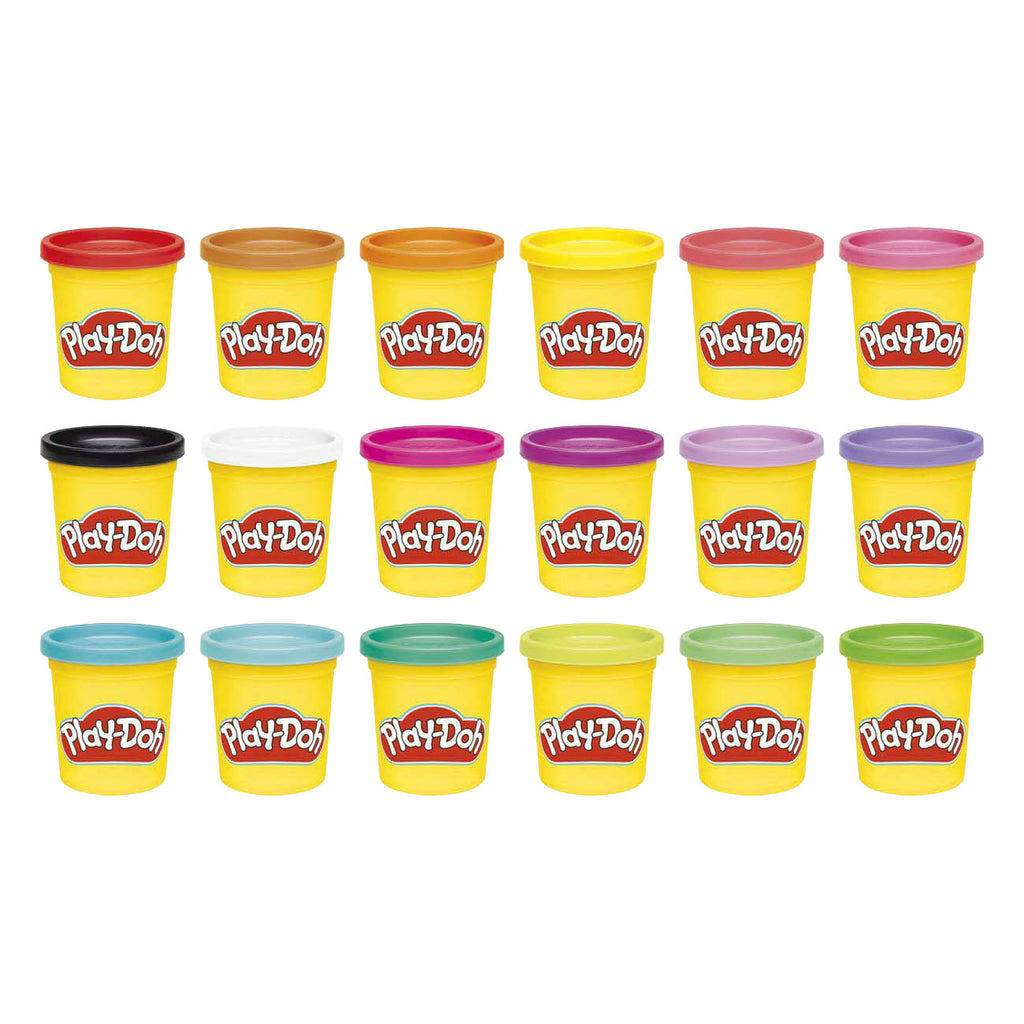 Play-Doh -Doh fantaseer maar raak - 18 kleipotjes