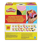 Play-doh fantaseer maar raak 18-pack - boetseerklei kinderen - speelklei play-doy potjes - 18 verschillende kleuren