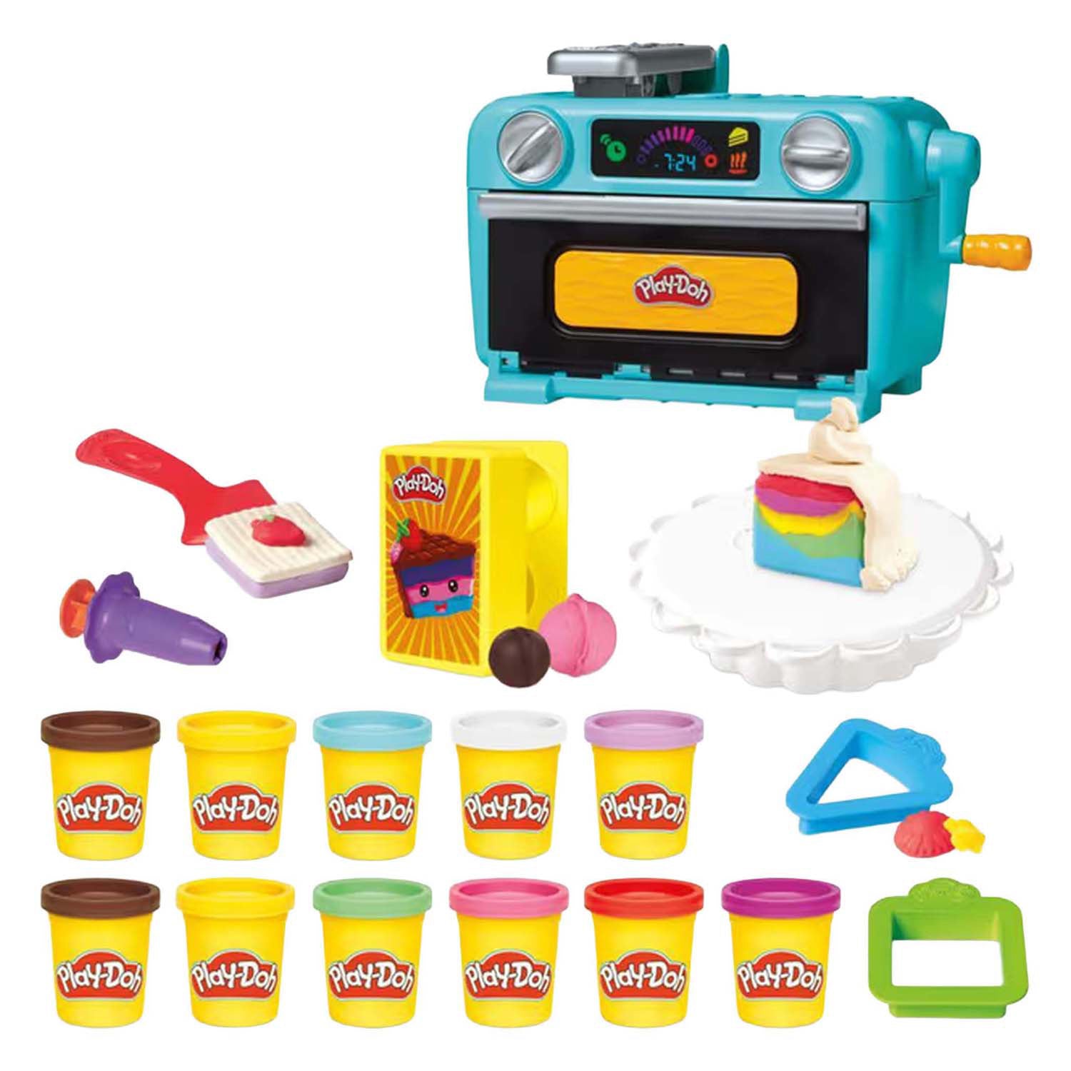 Play-doh laagjestaart - 11 kleipotjes