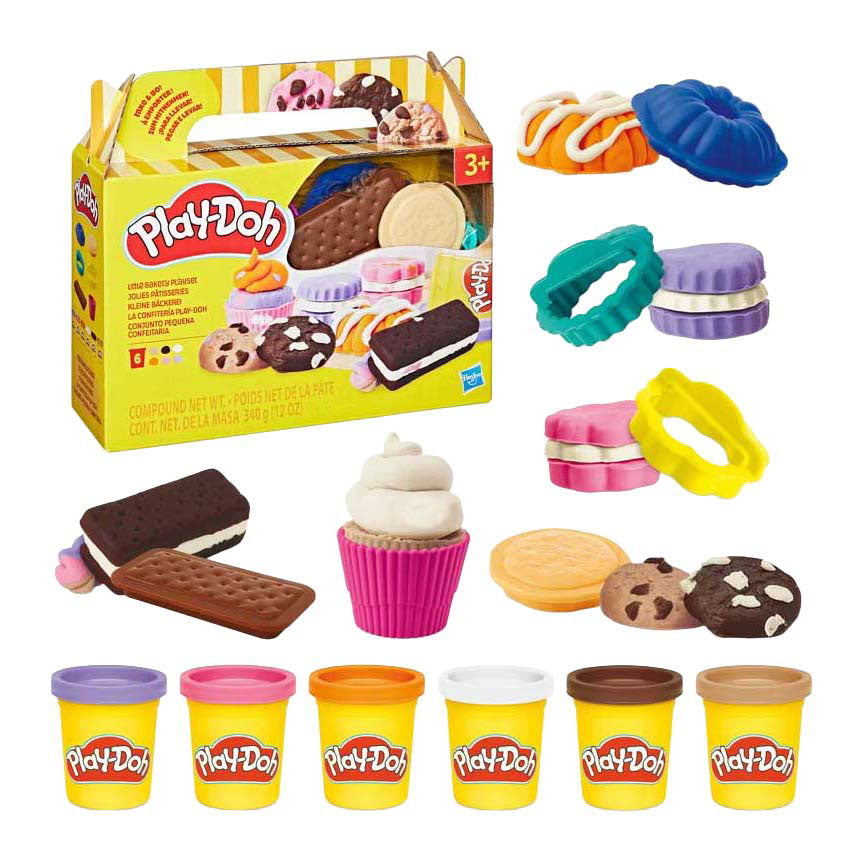 Play-Doh -Doh kleine bakkerij - 6 kleipotjes
