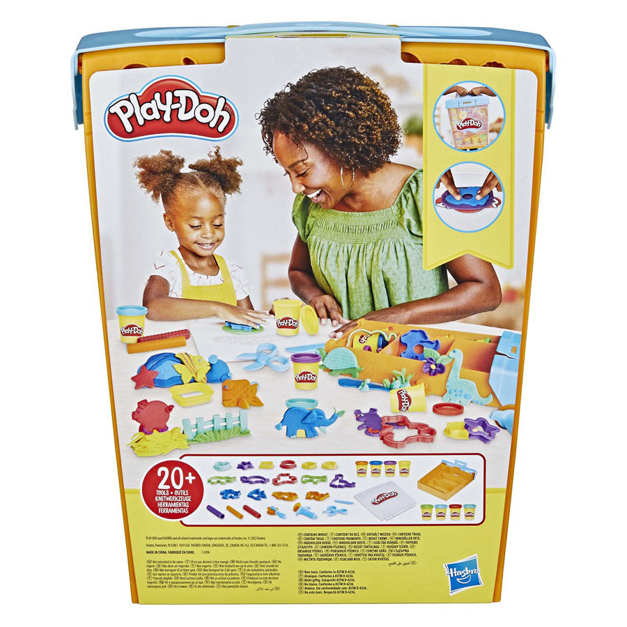Play-Doh -Doh fantasiedieren opbergset - 8 kleipotjes