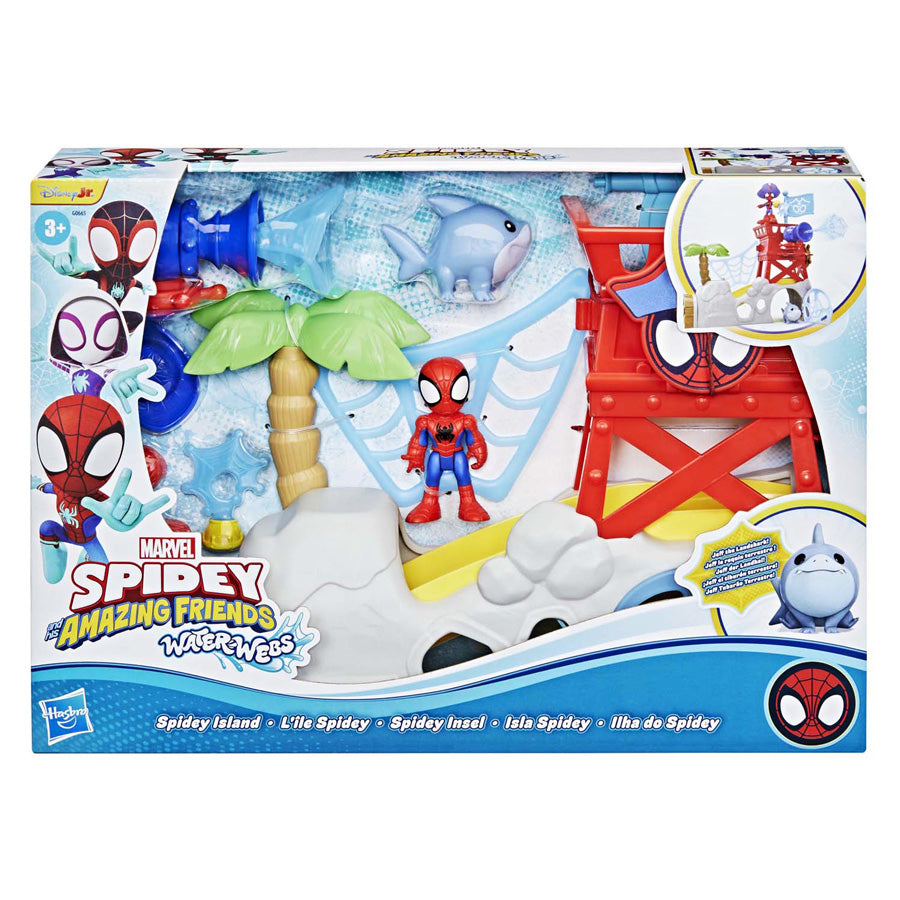 Hasbro spidey water-webs pirateneiland