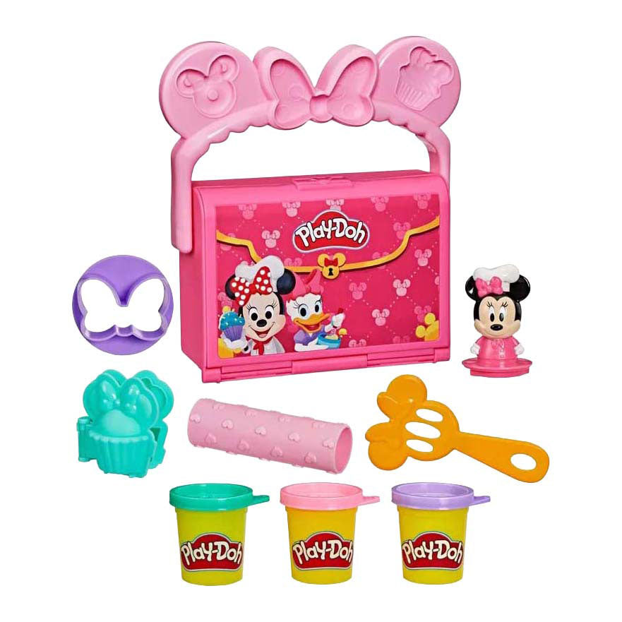 Play-Doh -Doh disney junior bakkerij speelset - 3 kleipotjes