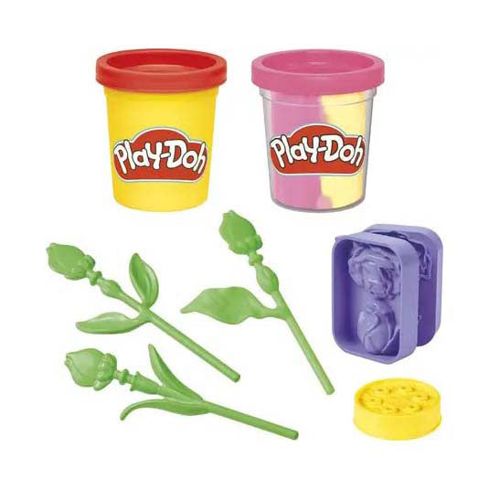 Play-doh lil flowers rozen 2 kleipotjes