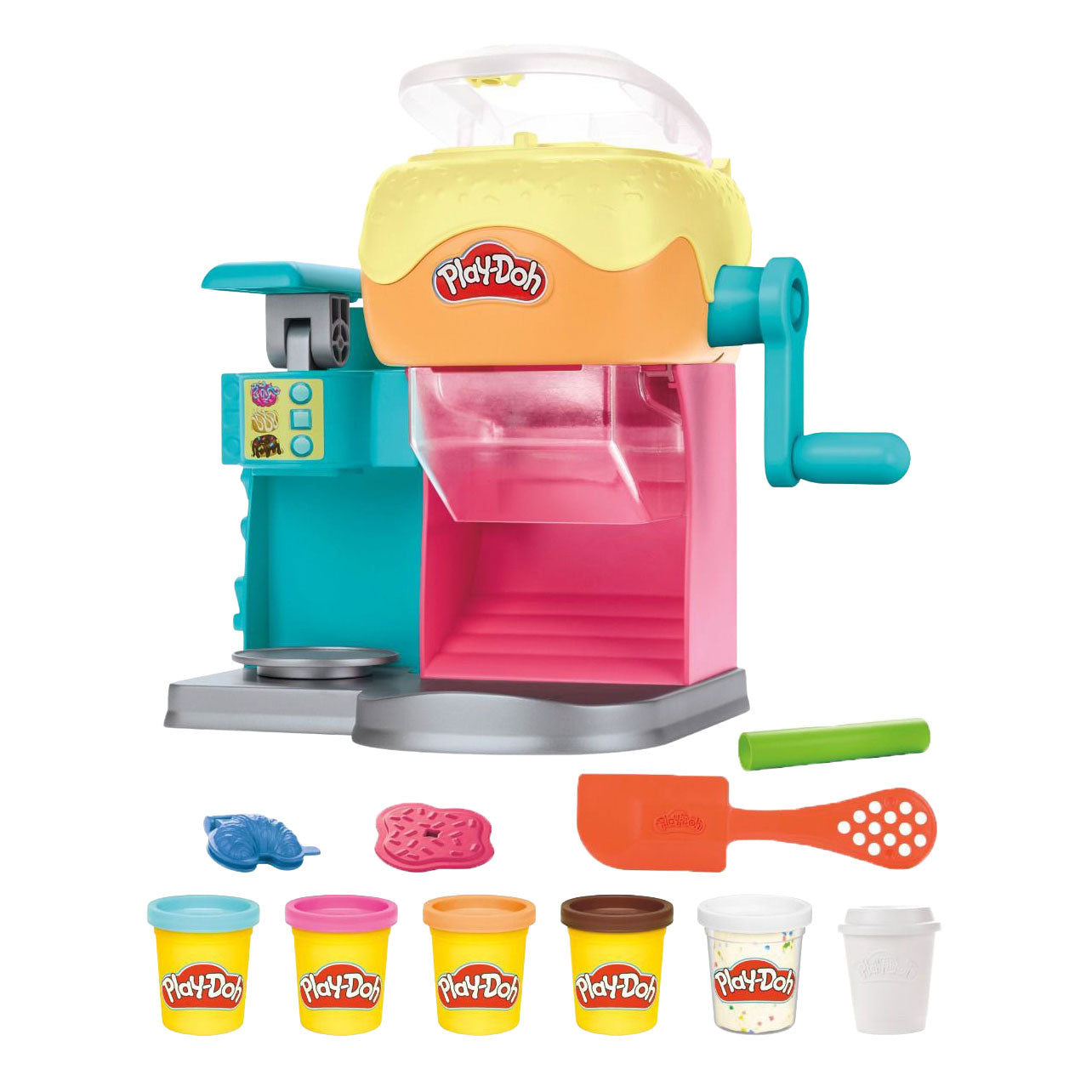 Play-doh donutshop set - 5 kleipotjes