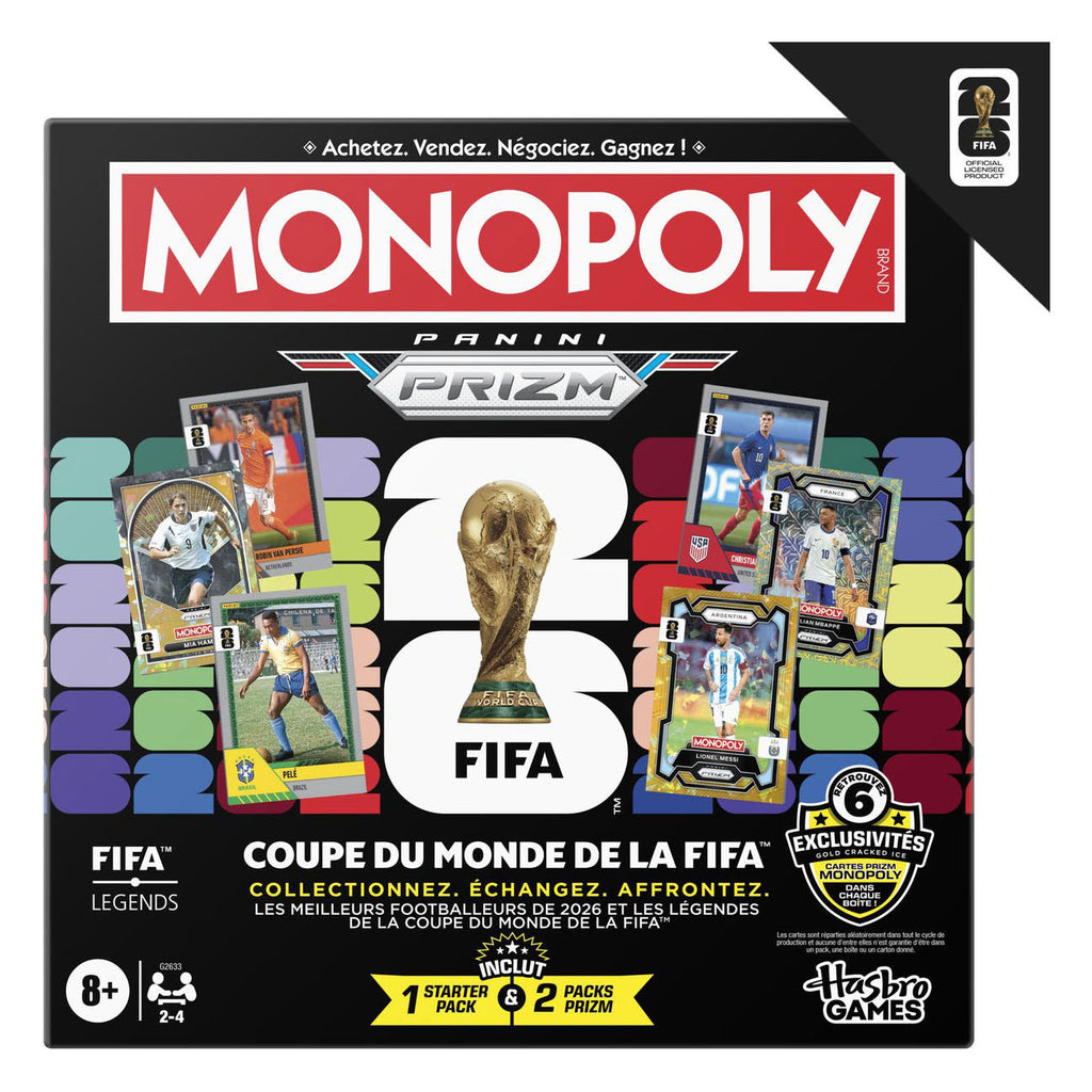 Hasbro - Hasbro Monopoly fifa editie - franstalig