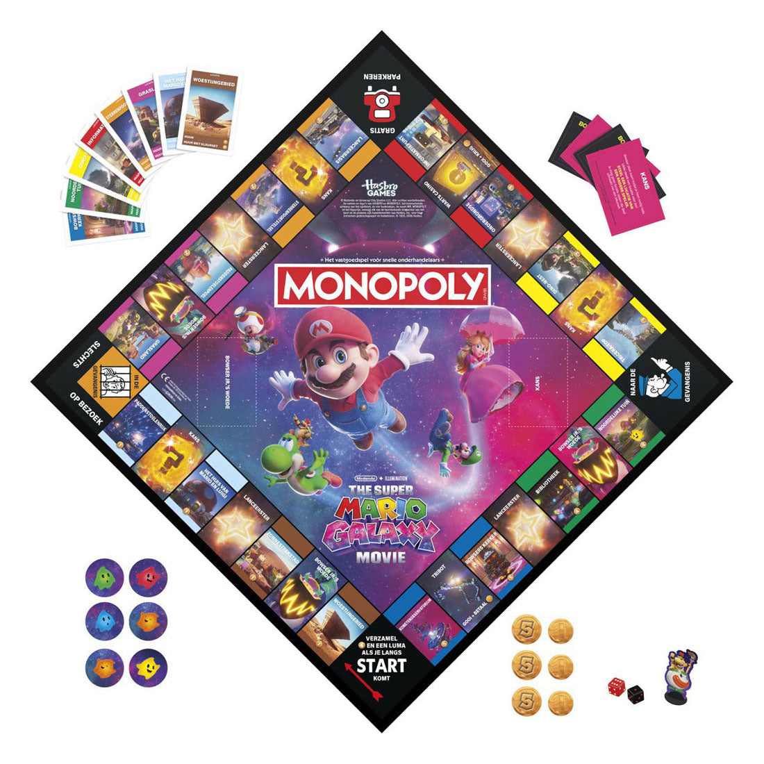 Hasbro - Hasbro Monopoly: the super mario galaxy movie edition nl
