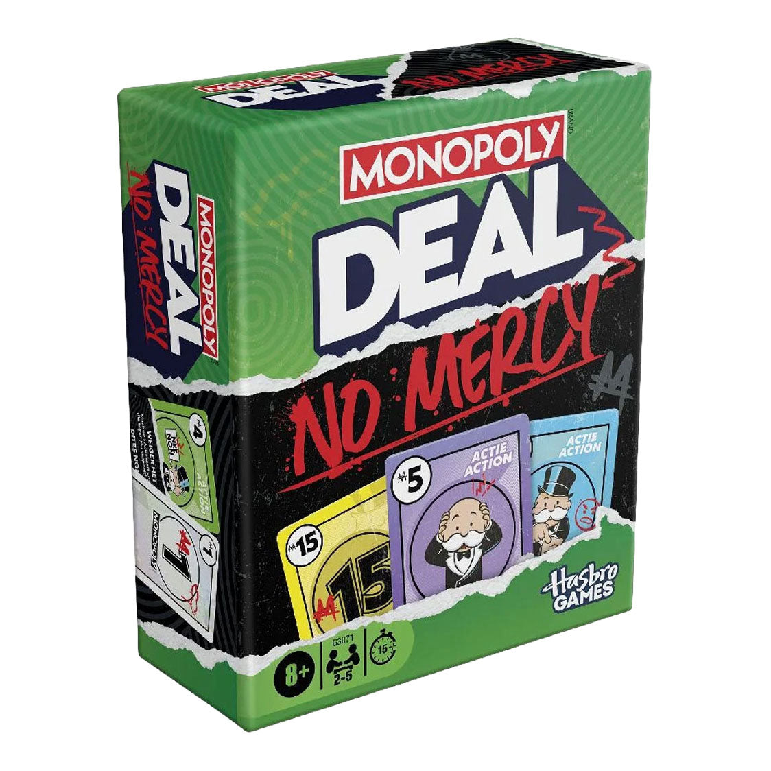 Hasbro - Hasbro Monopoly deal no mercy kaartspel