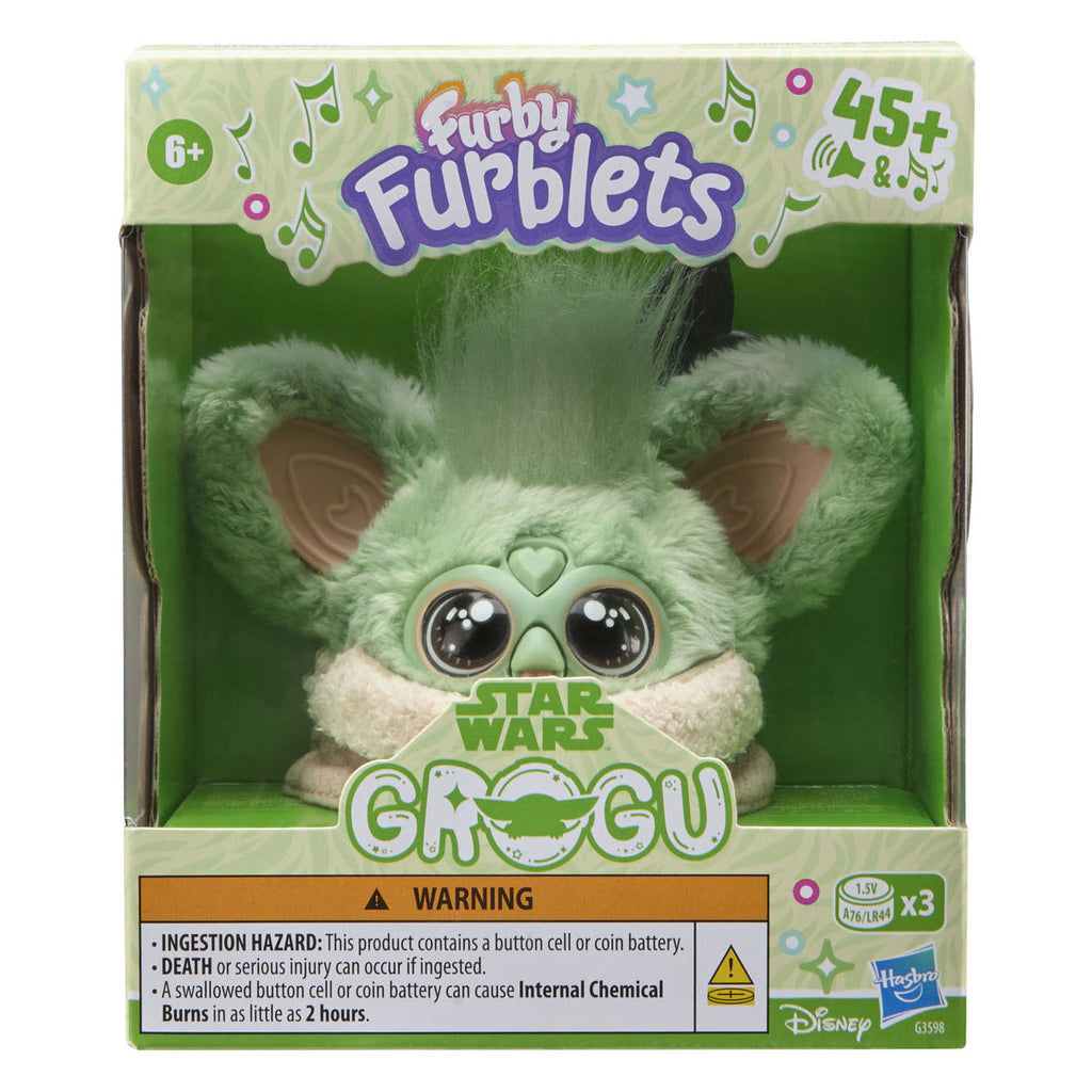 Hasbro - Hasbro Furby fublets grogu interactieve knuffel