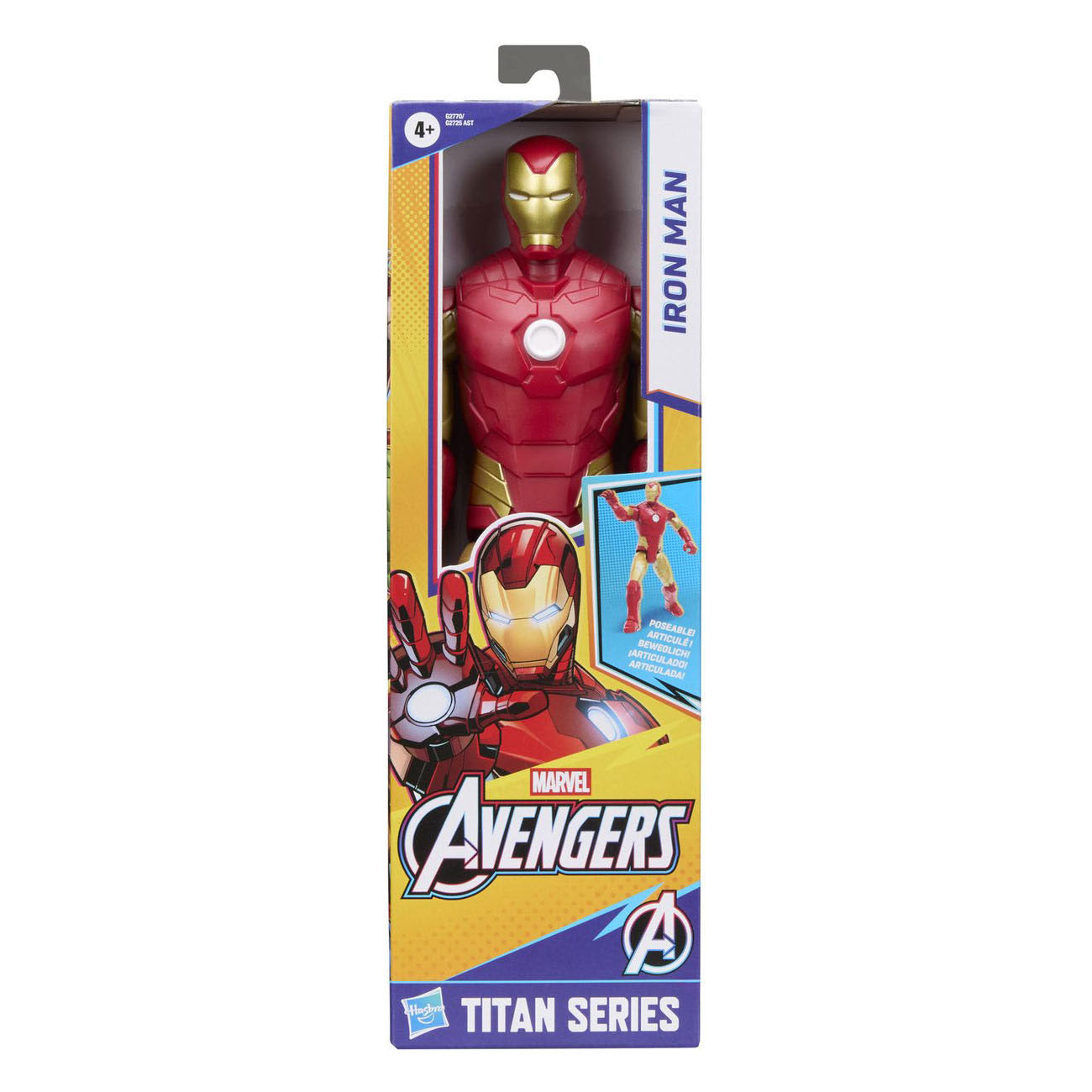 Hasbro - Hasbro Marvel avengers titan series iron man speelfiguur