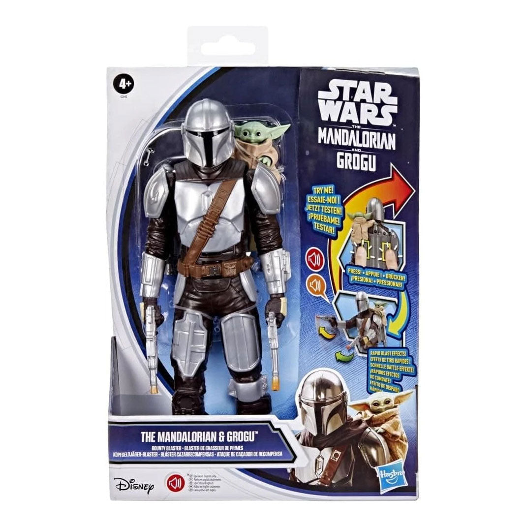Star Wars - Star Wars the mandalorian en grogu bounty blaster speelfiguur