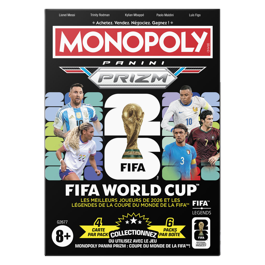 Hasbro - Hasbro Monopoly panini prizm: fifa world cup booster box