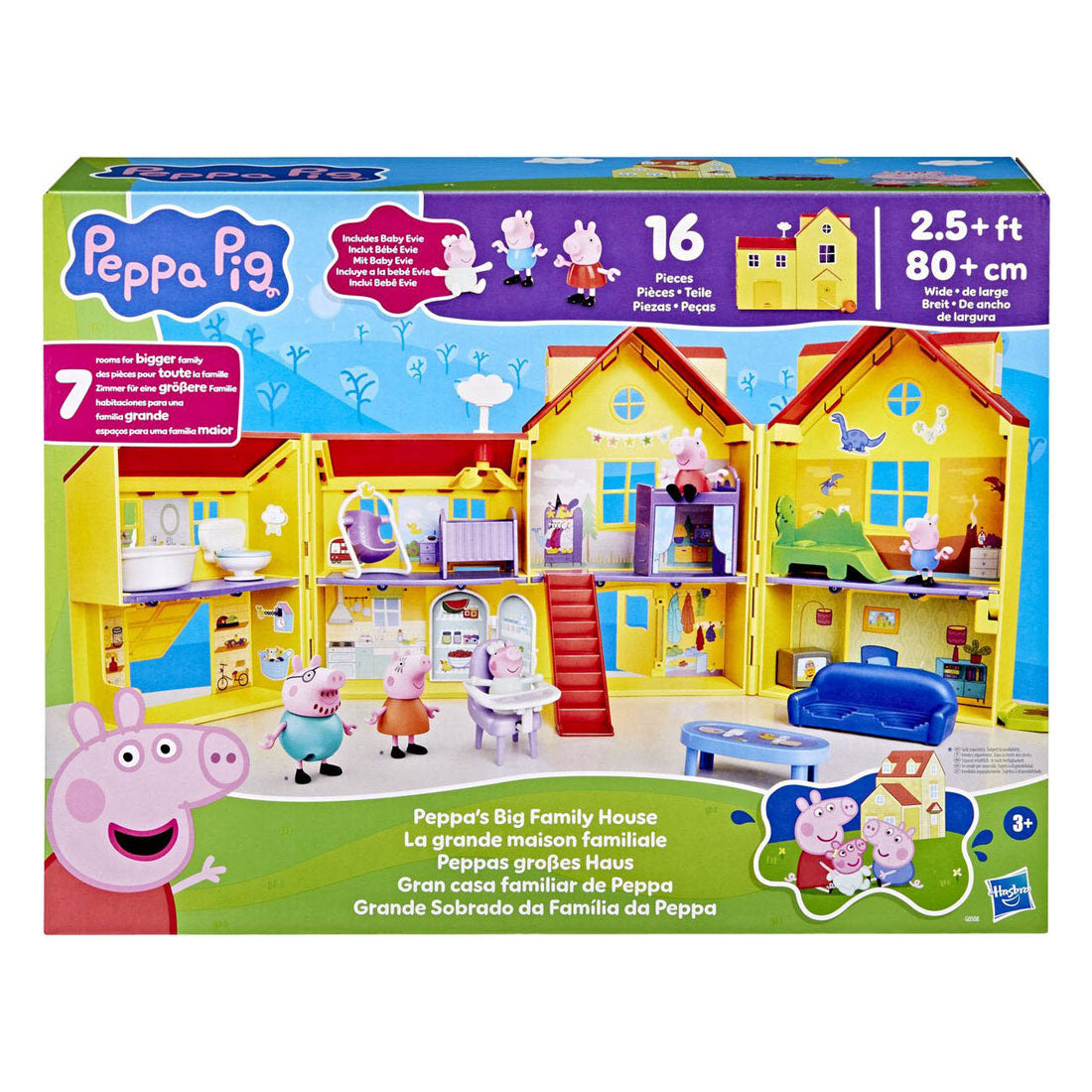 Hasbro - Hasbro Peppa pig peppa's grote familiehuis -