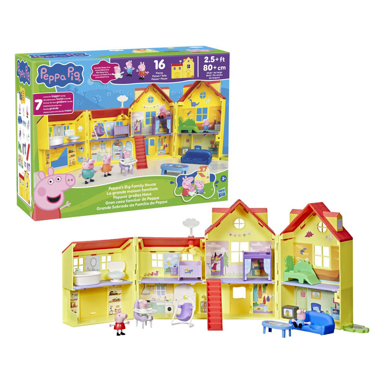 Hasbro - Hasbro Peppa pig peppa's grote familiehuis -