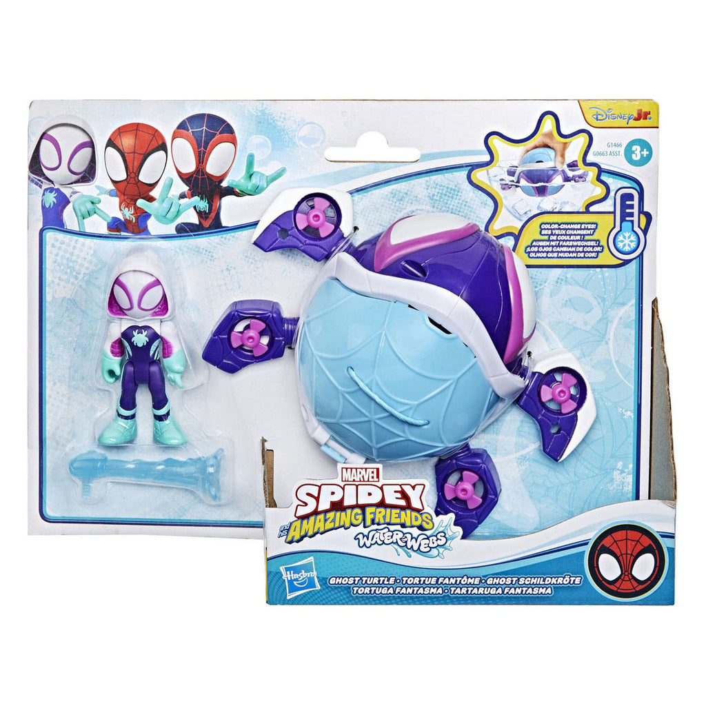 Spidey And His Amazing Friends - Spidey And His Amazing Friends Marvel water-webs ghost turtle speelset