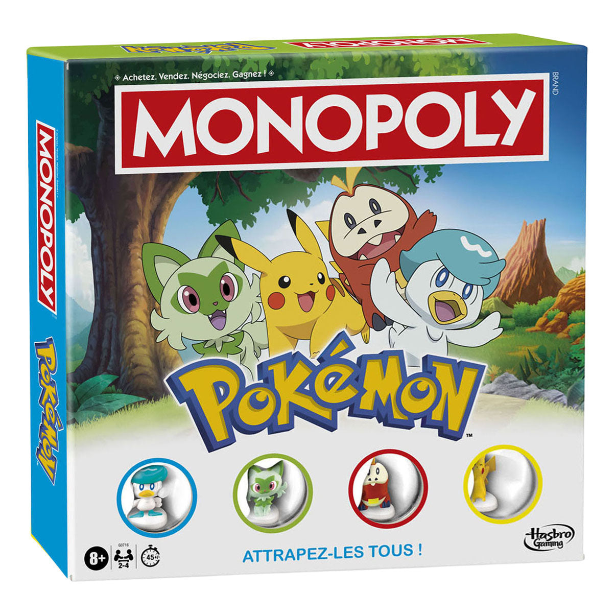 Hasbro - Hasbro Monopoly pokemon