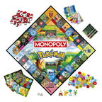 Monopoly - Monopoly édition pokémon jeu de plateau pour enfants et fans de pokémon jeux familiaux à partir de 8 ans