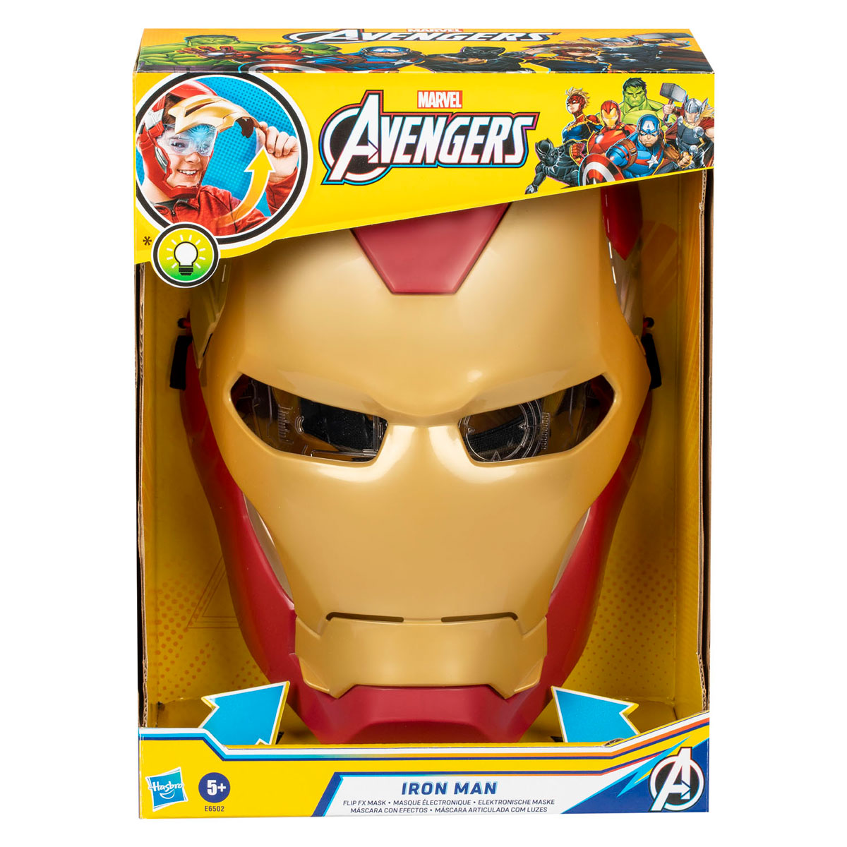 Marvel - Marvel Avengers iron man flip fx masker