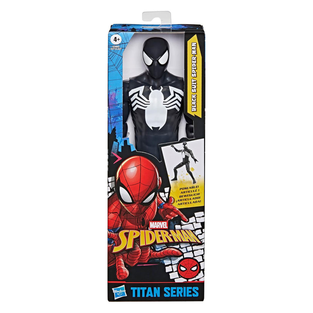 Hasbro - Hasbro Marvel spiderman titan series spiderman symbiote speelfiguur