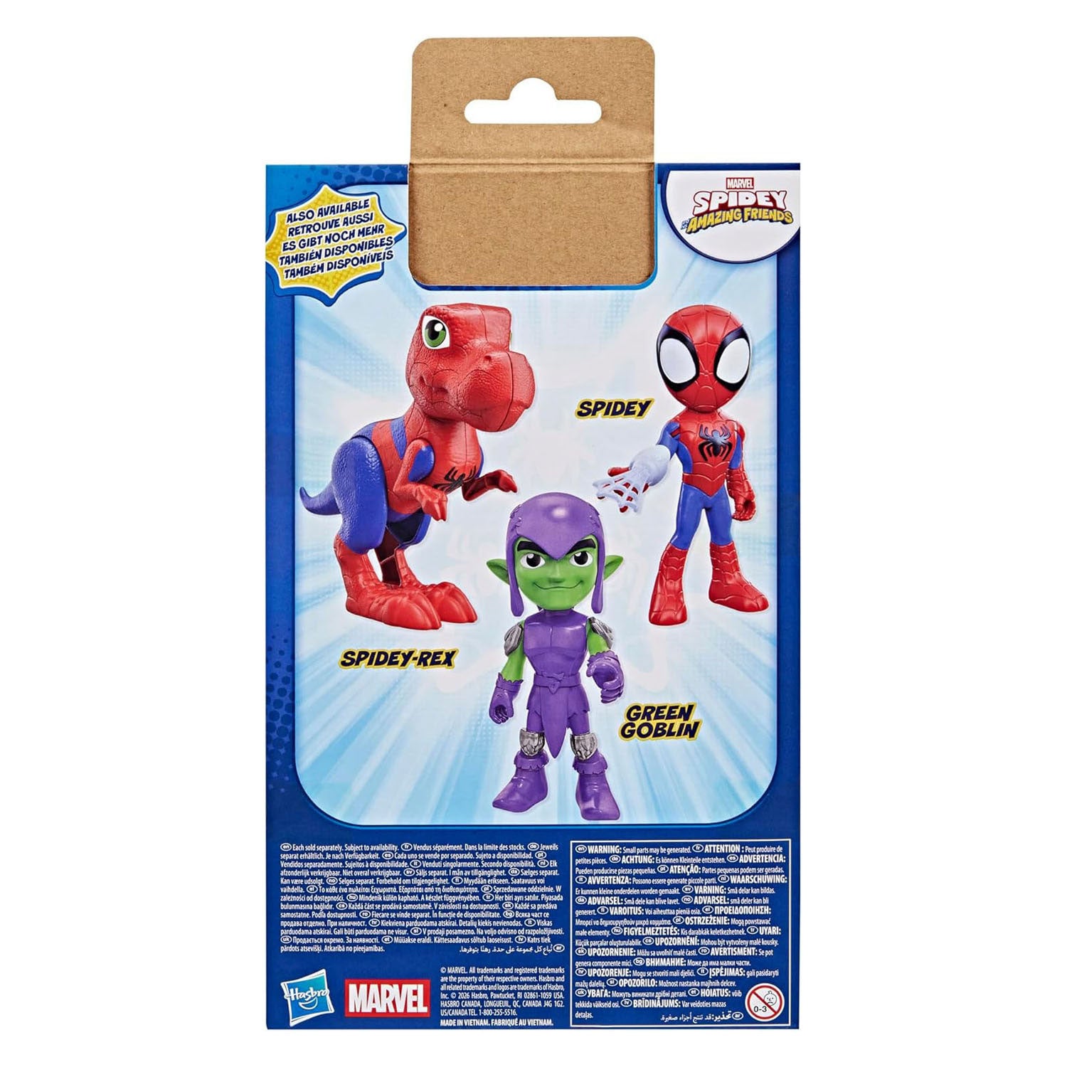 Hasbro - Hasbro Spidey and his amazing friends supersized spidey rex speelfiguur