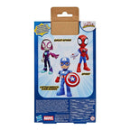 Marvel - Marvel Spidey and his amazing friends supersized captain america speelfiguur