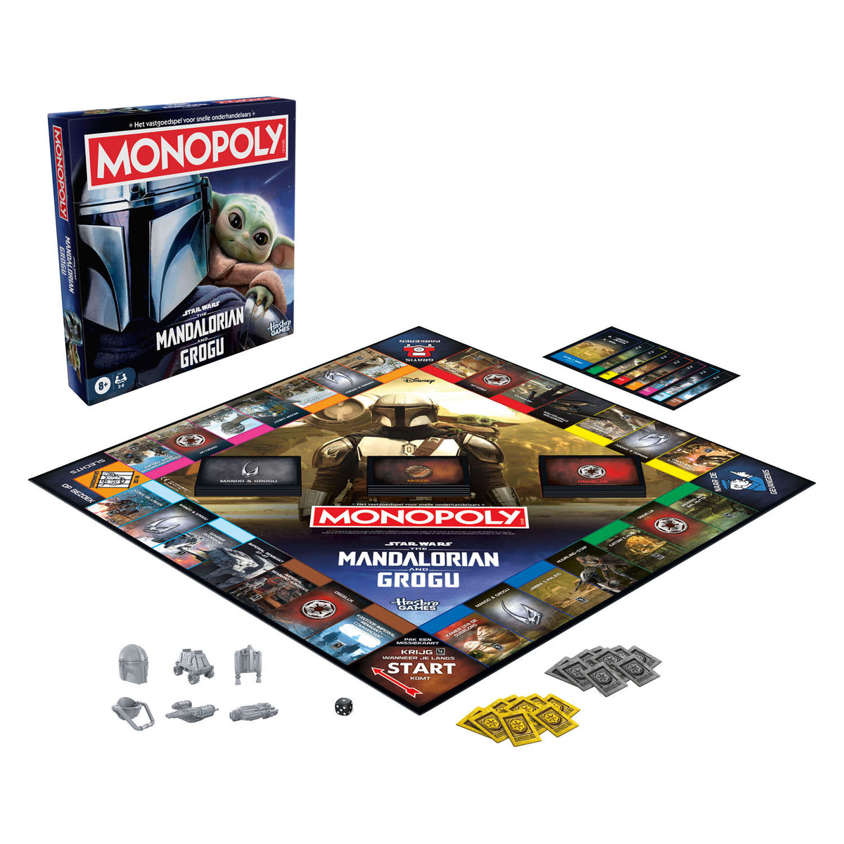 Monopoly - Monopoly star wars the mandalorian and grogu - bordspel