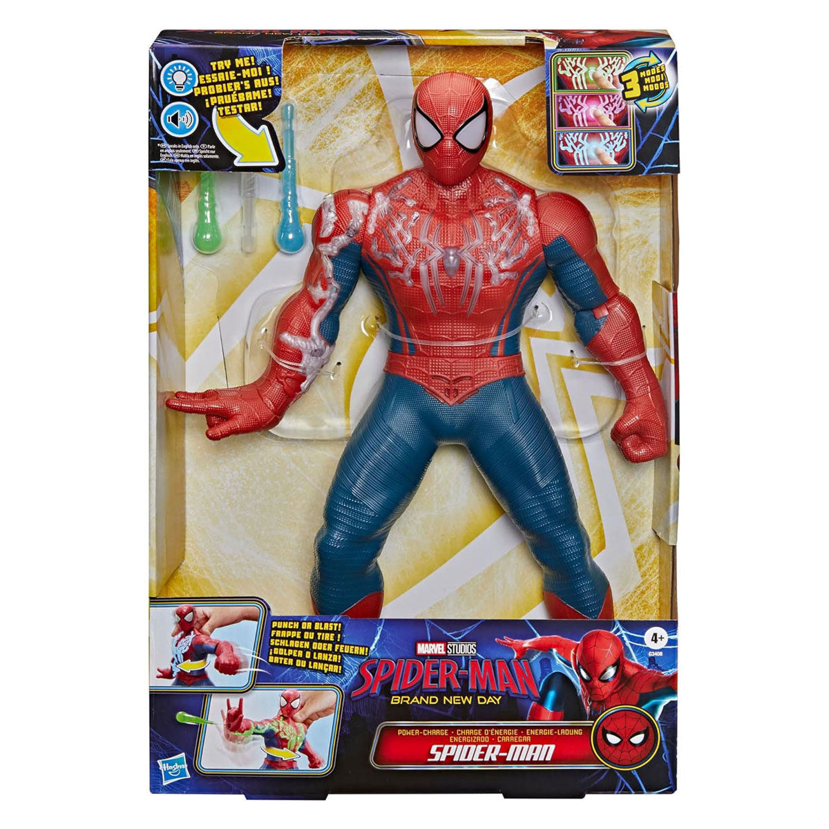 Hasbro - Hasbro Spider-man brand new day spiderman speelfiguur