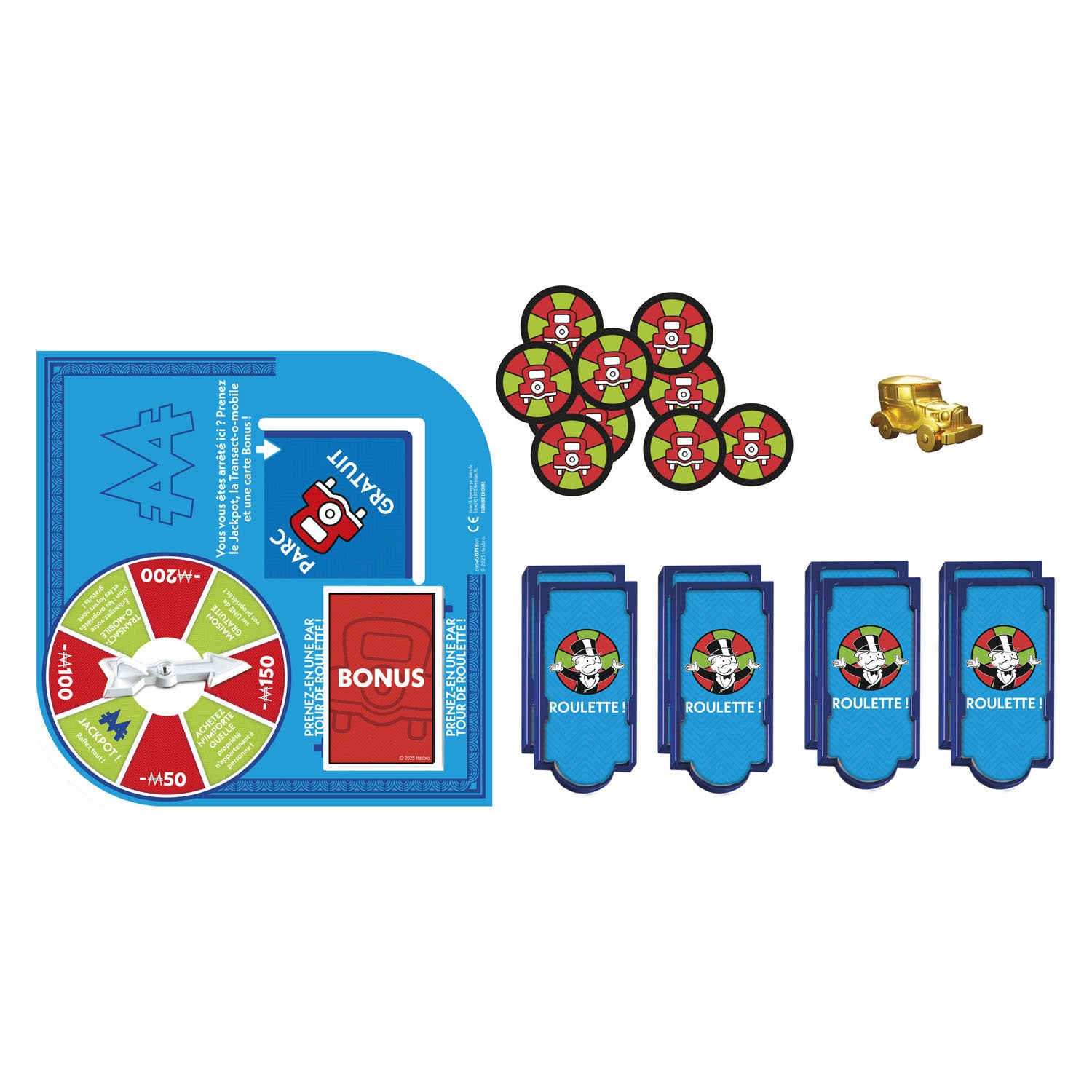 Hasbro - Hasbro Monopoly uitbreiding gratis parkeren