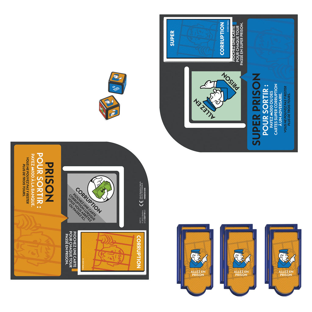 Hasbro - Hasbro Monopoly uitbreiding ga naar de gevangenis