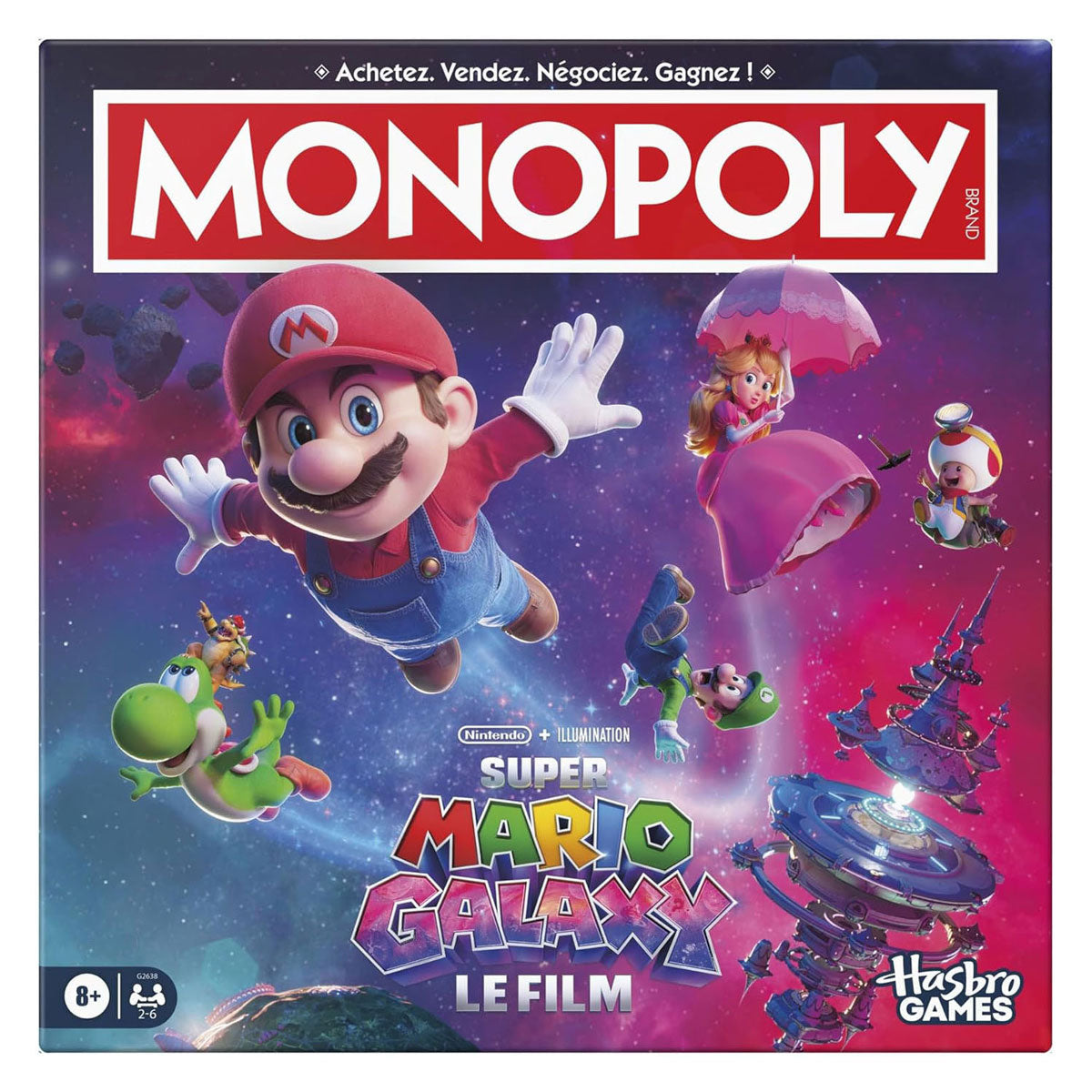 Hasbro - Hasbro Monopoly super mario frt