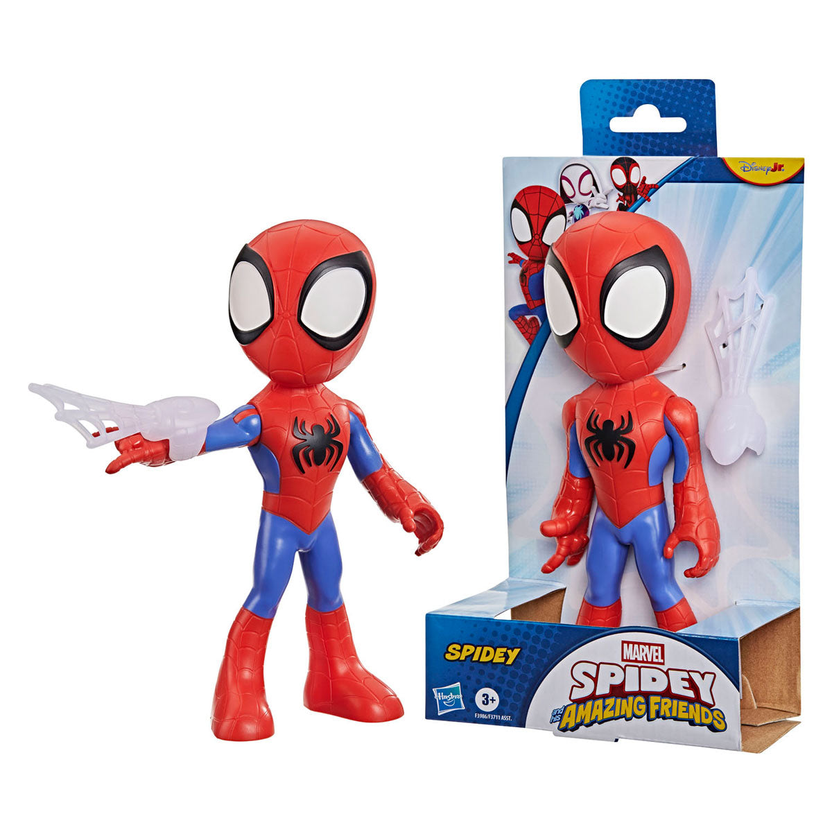 Hasbro - Hasbro Marvel supersized speelfiguur spidey and his amazing friends