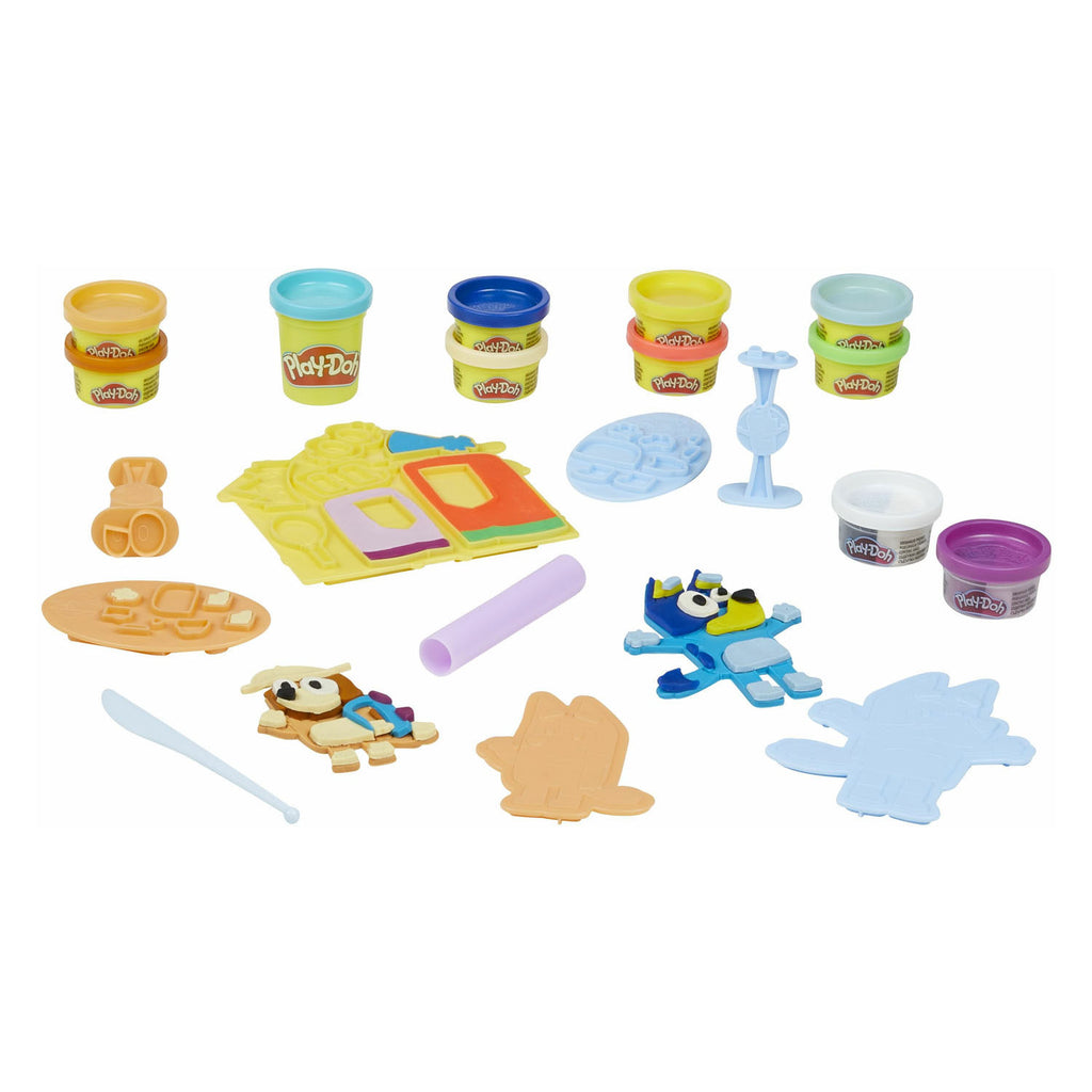 Play-Doh -Doh bluey aankleed set - 11 kleipotjes