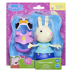 Hasbro - Hasbro Peppa pig-speelgoed kelly konijn-aankleedfiguur van 15 cm met 6 modeaccessoires peuterspeelgoed 3+