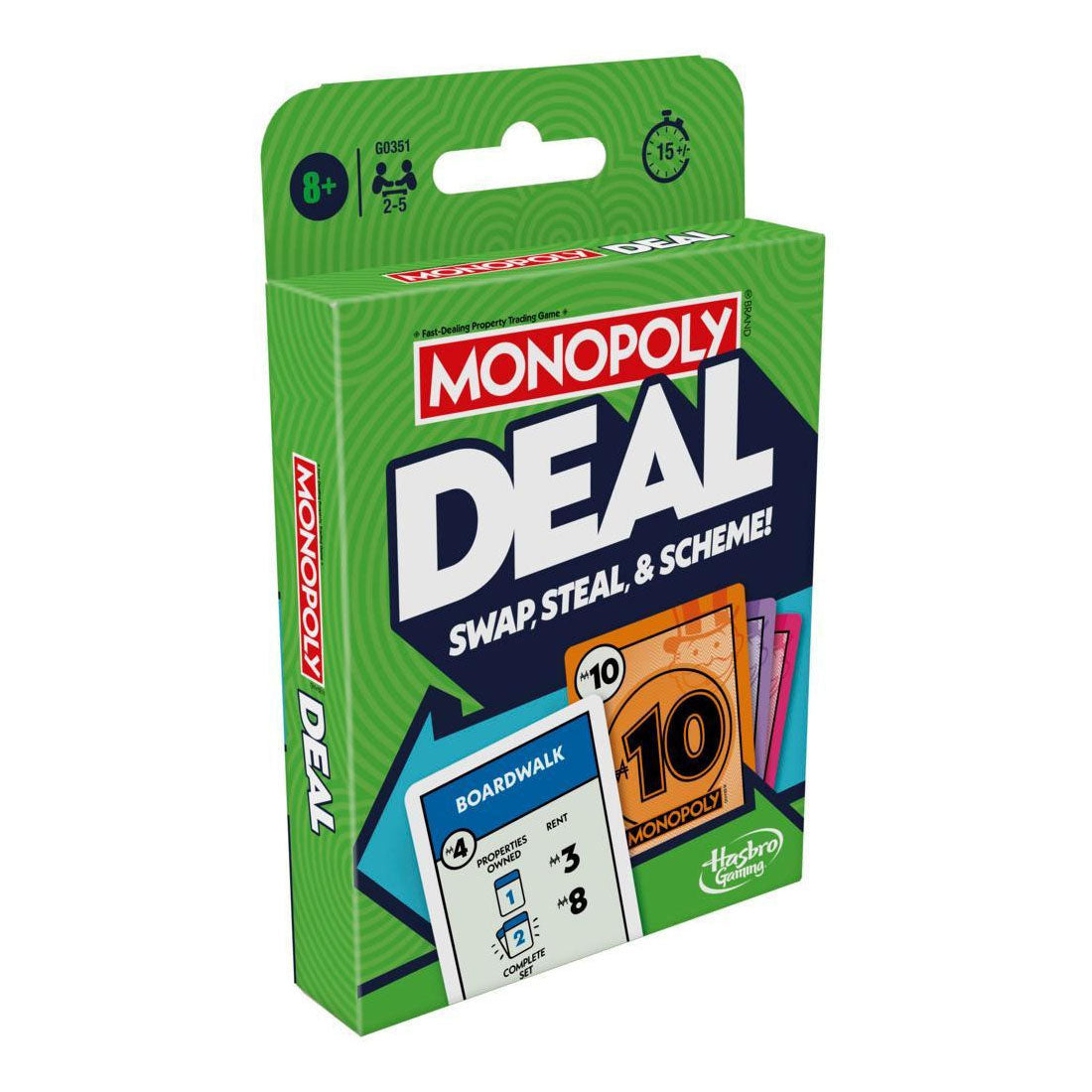 Hasbro - Hasbro Monopoly deal kaartspel