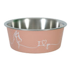 Zolux - love voerbak hond roze