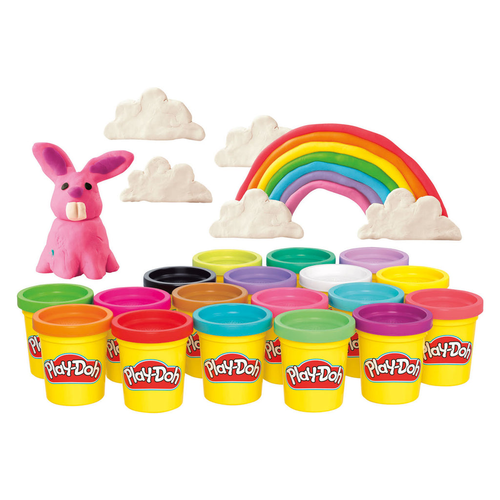 Play-Doh -Doh stel je alles voor - 18 kleipotjes