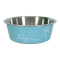 Zolux - love voerbak hond blauw