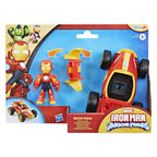 Hasbro - Hasbro Marvel iron man and his awesome friends iron man racer speelfiguur