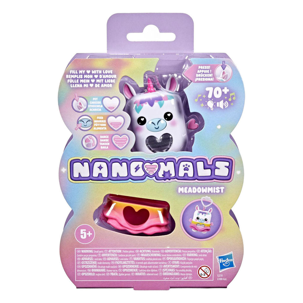 Hasbro - Hasbro nanomals interactieve eenhoorn speelgoed elektronisch.