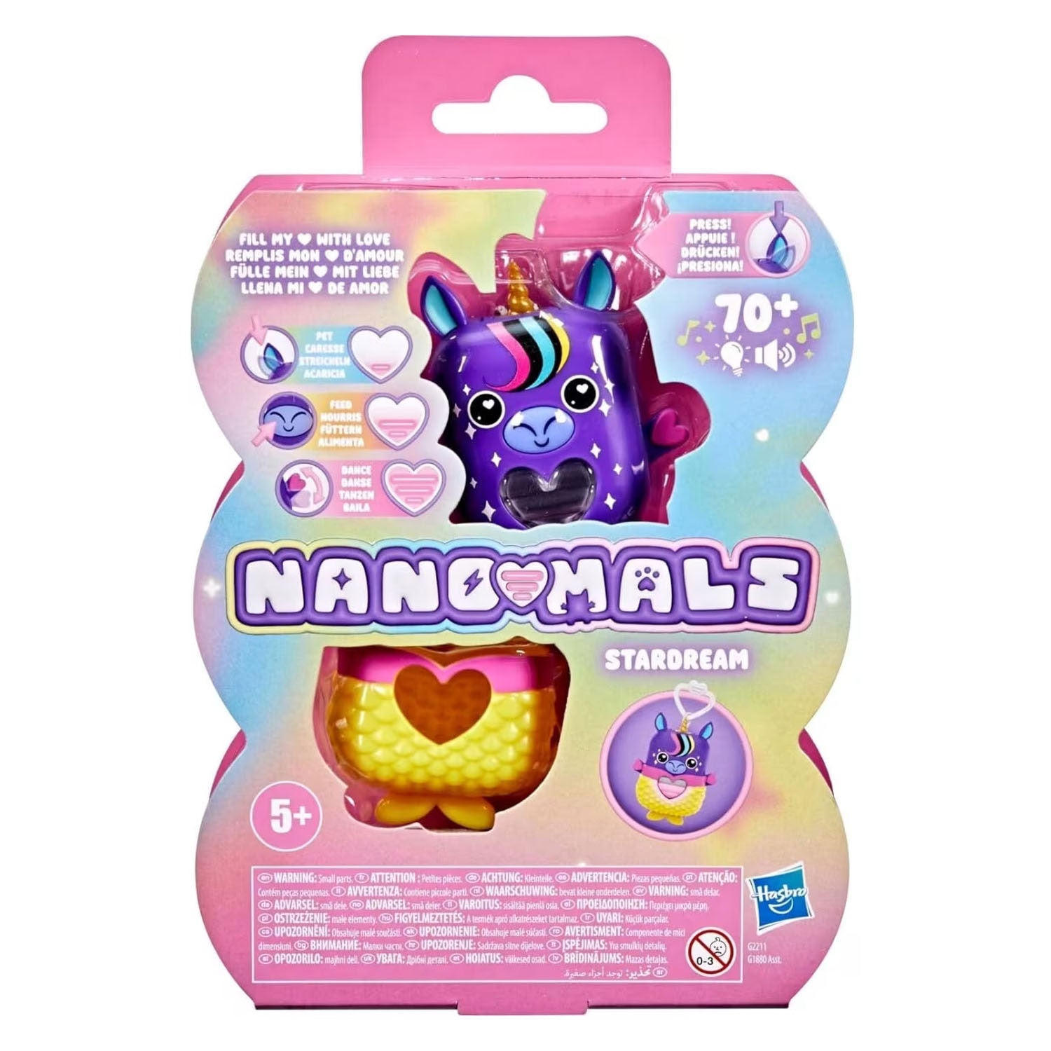 Hasbro - Hasbro Nano-mals stardream de eenhoorn - elektronisch - meer dan 70 reacties - interactief