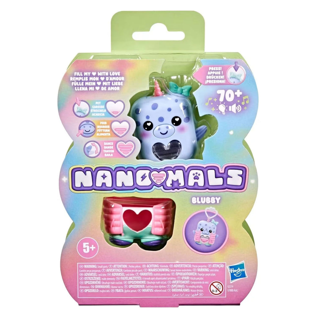 Hasbro nano-mals blubby de narwal - elektronisch - meer dan 70 reacties - interactief