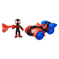 Hasbro - Hasbro Miles 'spin' morales techno-racer speelfiguur
