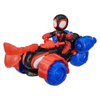 Marvel - Marvel Miles 'spin' morales techno-racer speelfiguur