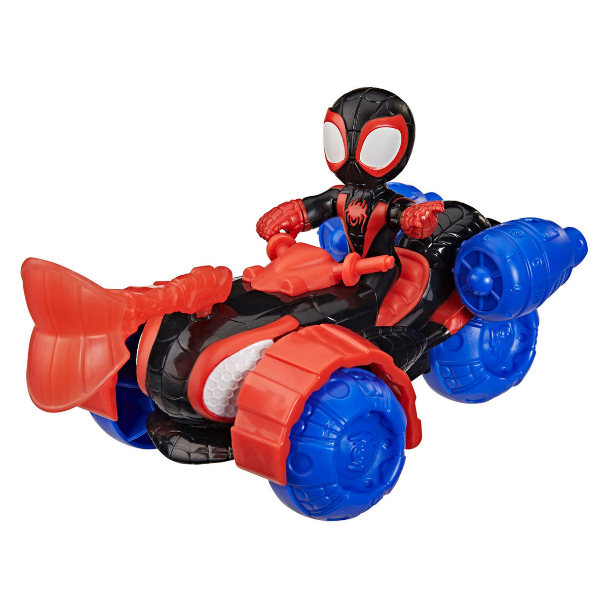 Marvel - Marvel Miles 'spin' morales techno-racer speelfiguur