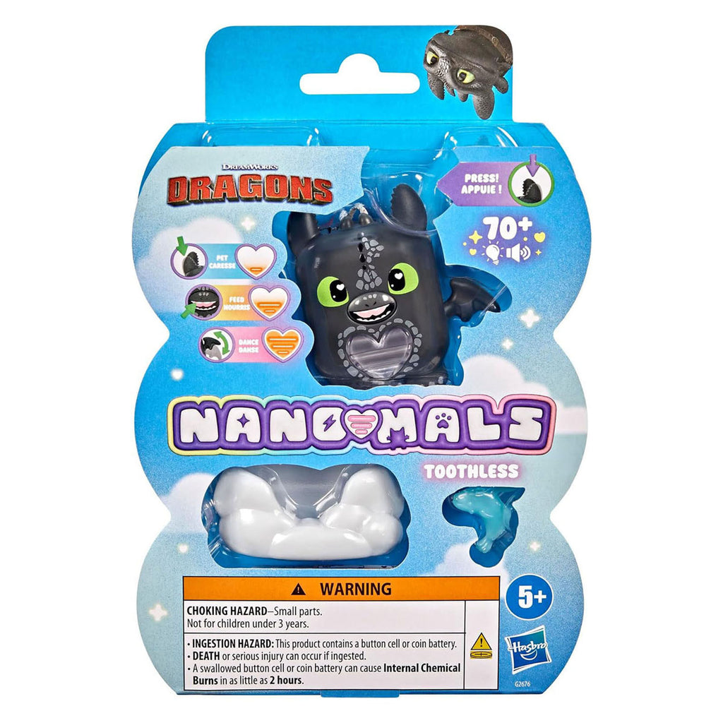 Hasbro - Hasbro nanomals dreamworks animation's toothless