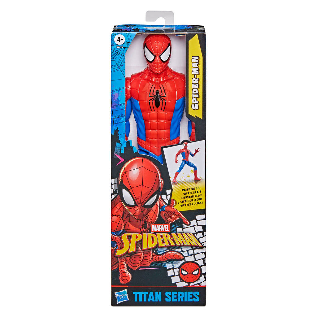 Hasbro - Hasbro Marvel spider-man titan series spider-man speelfiguur